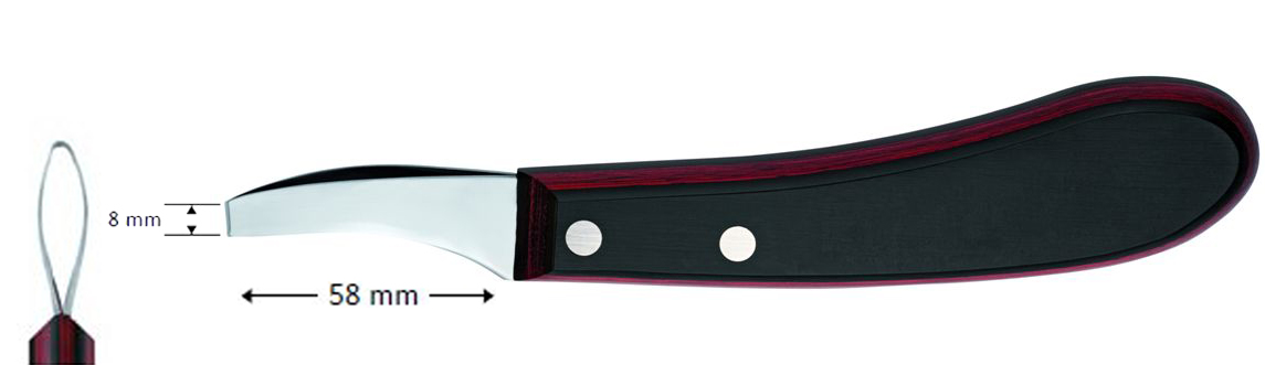 NEW DESIGN LOOP KNIFE